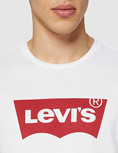 Levi's Graphic Set-In Neck, Camiseta para Hombre, Blanco (C18978 Graphic H215-Hm White Graphic H215-Hm 36.4 140), XX-Small