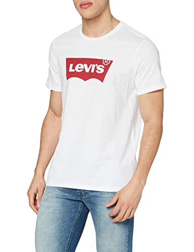 Levi's Graphic Set-In Neck, Camiseta para Hombre, Blanco (C18978 Graphic H215-Hm White Graphic H215-Hm 36.4 140), XX-Small