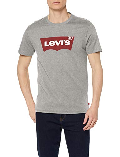 Levi's Graphic Set-In Neck, Camiseta para Hombre, Gris (C18976 Graphic H215 Midtone Htr Grey Graphic H215-Hm 36.2 138), Large Levi's Graphic Set-In Neck, Camiseta para Hombre, Gris (C18976 Graphic H215 Midtone Htr Grey Graphic H215-Hm 36.2 138), Large