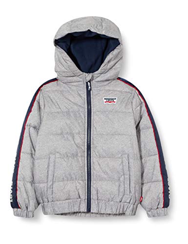 Levi's Kids Lvb Aop Color Block Puffer I Parca Niños Oyster Mushroom 16 años