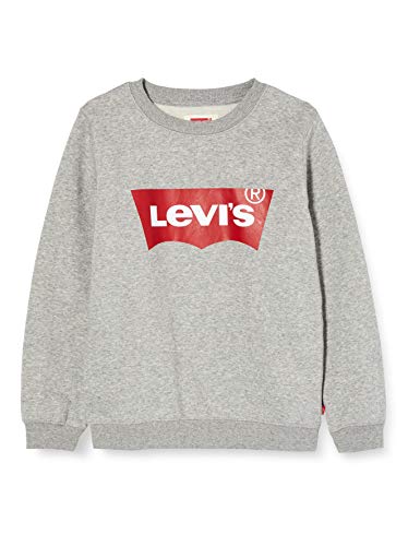 Levi's Kids Lvb Batwing Crewneck Sudadera Grey Heather para Niños