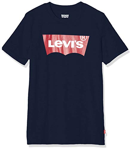 Levi's Kids Lvb Batwing Tee Camiseta Dress Blues para Niños