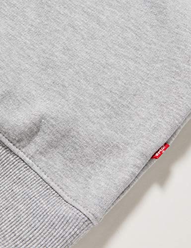 Levi's Kids Lvb Striped Hookup Po Hoodie Sudadera Niños Grey Heather 12 años