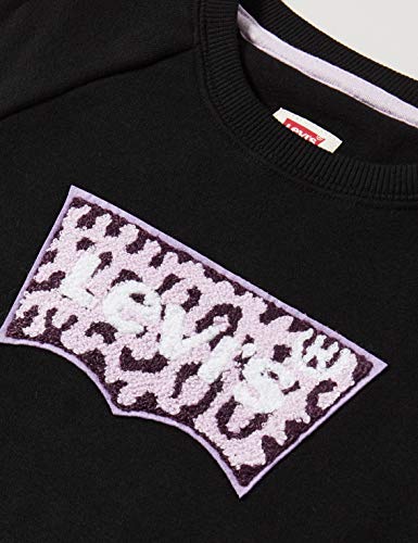 Levi's Kids Lvg Crew Sudadera NiƱas Black 14 aƱos Levi's Kids Lvg Crew Sudadera NiƱas Black 14 aƱos