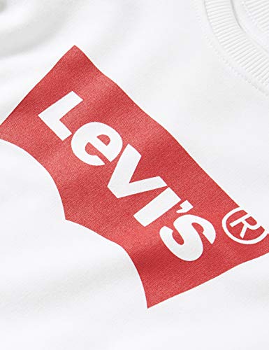 Levi's Kids Lvg Key Item Logo Crew Sudadera Red / White para NiƱas Levi's Kids Lvg Key Item Logo Crew Sudadera Red / White para NiƱas