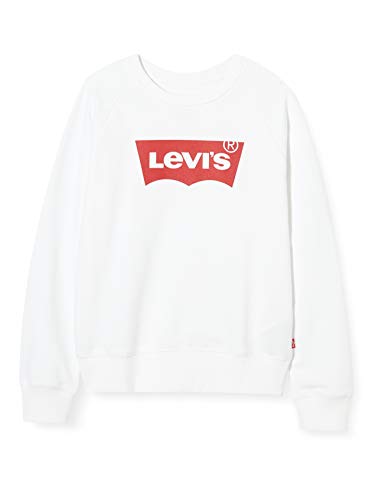 Levi's Kids Lvg Key Item Logo Crew Sudadera Red / White para Niñas