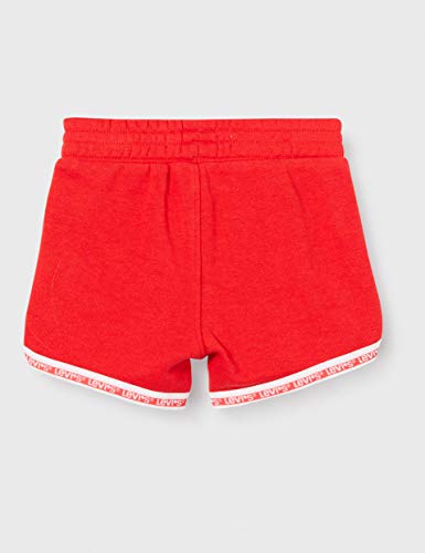 Levi's Kids Lvg Lounge Shorty Short Pantalones cortos Niñas Tomato 12 años Levi's Kids Lvg Lounge Shorty Short Pantalones cortos Niñas Tomato 12 años