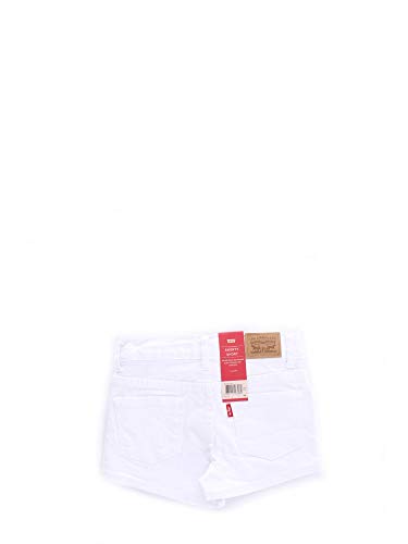 Levi's Kids Lvg Shorty Short Pantalones cortos Niñas White 10 años