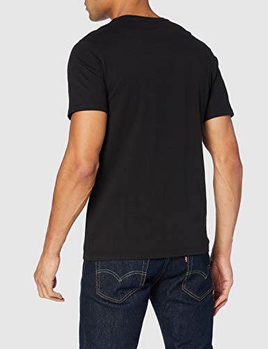 Levi's SS Original Hm tee Camiseta, Cotton + Patch Black, L para Hombre