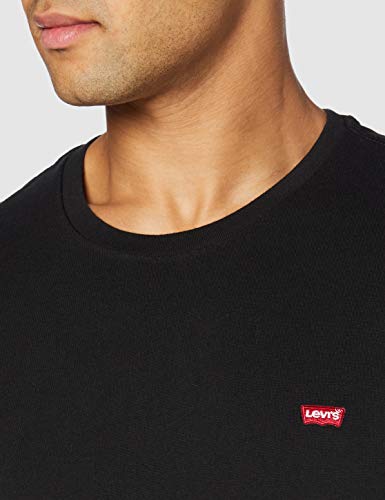 Levi's SS Original Hm tee Camiseta, Cotton + Patch Black, L para Hombre