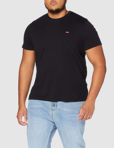 Levi's SS Original Hm tee Camiseta, Cotton + Patch Black, M para Hombre