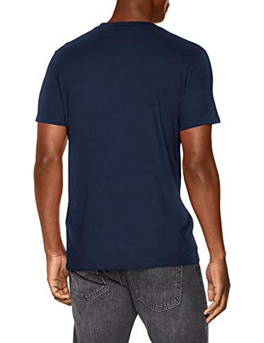 Levi's SS Original Hm tee Camiseta, Cotton + Patch Dress Blues, L para Hombre Levi's SS Original Hm tee Camiseta, Cotton + Patch Dress Blues, L para Hombre