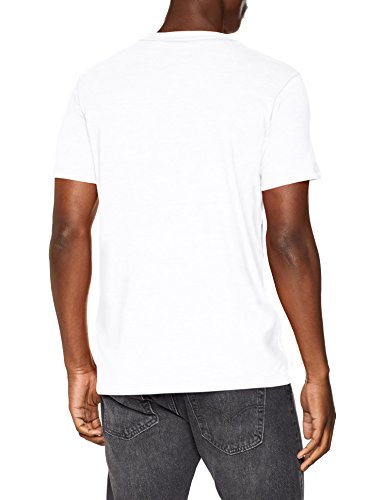 Levi's SS Original Hm tee Camiseta, Cotton + Patch White, L para Hombre