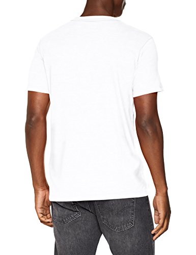 Levi's SS Original Hm tee Camiseta, Cotton + Patch White, L para Hombre Levi's SS Original Hm tee Camiseta, Cotton + Patch White, L para Hombre