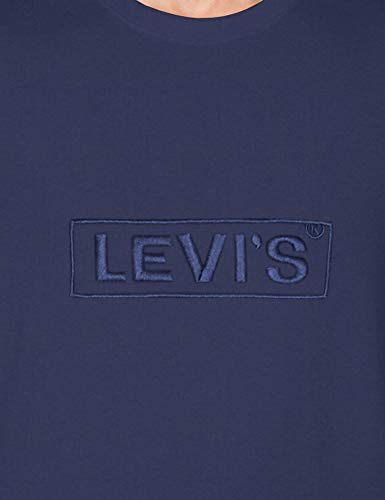 Levi's SS Relaxed Fit tee Camiseta, BT Tonal Emb Reflective Ueprint, L para Hombre