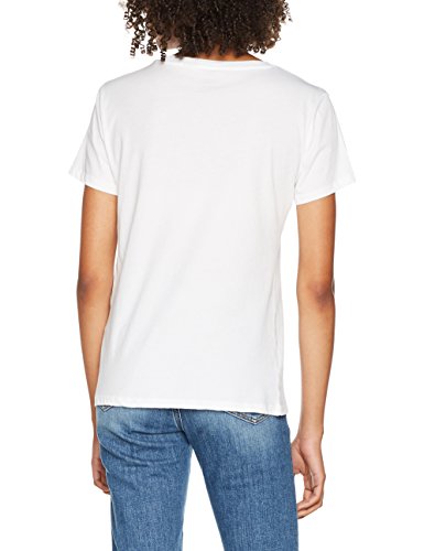 Levi's The Perfect Tee, Camiseta para Mujer, Blanco (White 297), Small Levi's The Perfect Tee, Camiseta para Mujer, Blanco (White 297), Small