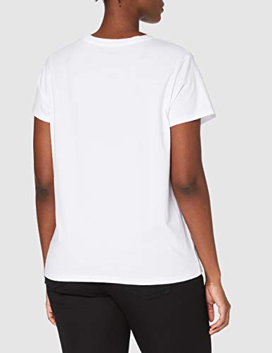 Levi's The Perfect Tee, Camiseta para Mujer, Blanco (White 297), Small Levi's The Perfect Tee, Camiseta para Mujer, Blanco (White 297), Small