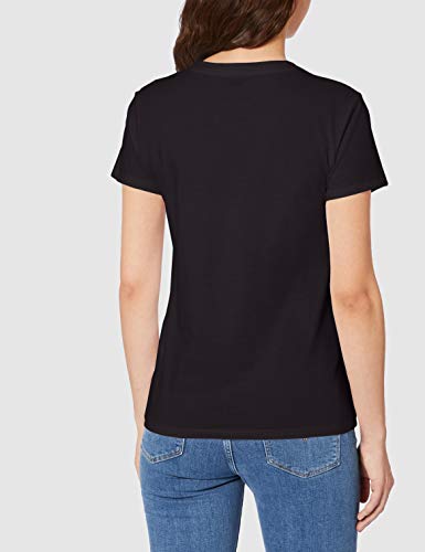 Levi's The Perfect Tee, T-shirt Donna, Nero (Caviar 2 0008), Small