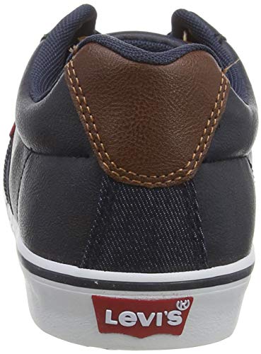 Levi's Turner, Zapatillas para Hombre, Azul (Navy Blue 17), 40 EU