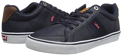 Levi's Turner, Zapatillas para Hombre, Azul (Navy Blue 17), 40 EU