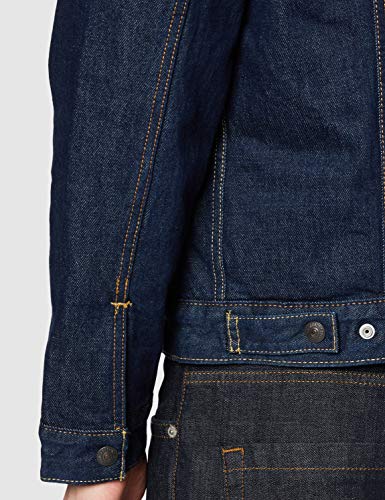 Levi's Type 3 Sherpa Trucker, Chaqueta para Hombre, Azul (Rockridge Trucker 0084), Large Levi's Type 3 Sherpa Trucker, Chaqueta para Hombre, Azul (Rockridge Trucker 0084), Large