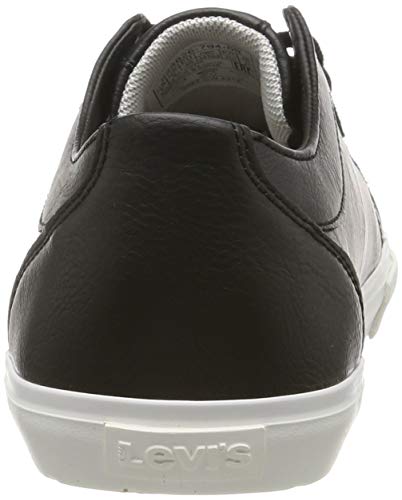 Levi's Woods 794, Zapatillas para Hombre, Negro (Noir Regular Black), 44 EU Levi's Woods 794, Zapatillas para Hombre, Negro (Noir Regular Black), 44 EU