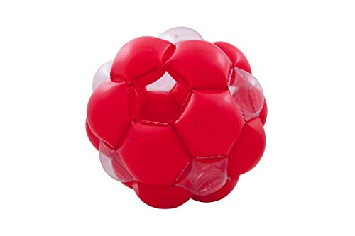 LEXIBOOK Bola Gigante Hinchable, Juego Exterior, soporta hasta 68kg (BG100), Color Rojo