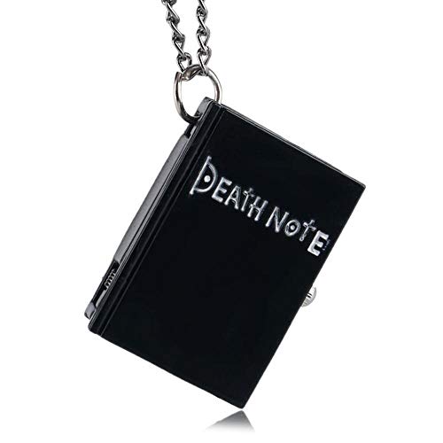 LEYUANA Reloj de Bolsillo de Cuarzo, Forma Linda y Bonita de la máquina de Coser de la Cerradura de la Camiseta del Coche, Reloj de Bronce Retro Reloj Regalos para niños niñas niños Deathnote LEYUANA Reloj de Bolsillo de Cuarzo, Forma Linda y Bonita de la máquina de Coser de la Cerradura de la Camiseta del Coche, Reloj de Bronce Retro Reloj Regalos para niños niñas niños Deathnote