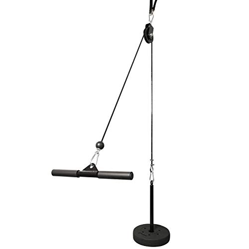 LFJ Poleas Gimnasio para Casa, Maquinas de Musculacion Accesorio de Entrenamiento para Antebrazo Entrenador de Resistencia de Rodillos