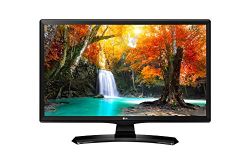 LG Electronics 24TK410V-PZ - Monitor/TV de 24" LED con TDT2 HD (1366 x 768 Pixeles, Modo Juego, USB AutoRUN), Color Negro