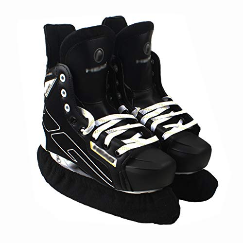 LHKJ Fundas para Cuchillas de Patines Funda Protectora para Hockey sobre Hielo, Patinaje Artístico y Patines de Hielo (1 pcs Negro) LHKJ Fundas para Cuchillas de Patines Funda Protectora para Hockey sobre Hielo, Patinaje Artístico y Patines de Hielo (1 pcs Negro)