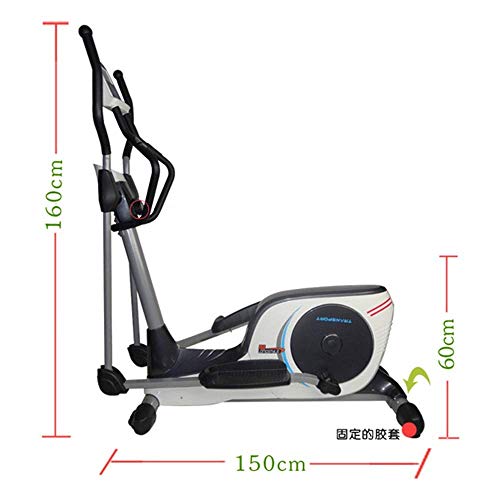 LHQ-HQ Entrenador elíptico de fitness elíptica máquina elíptica entrenador Ejercicio de la máquina con el monitor LCD for el hogar Uso de mejores niveles elíptica Trainer for habitaciones pequeñas, Ap