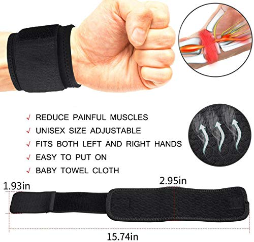 Libershine Muñequeras Deportivas, Muñequeras Gym 2 Piezas Wrist Wraps para Gimnasio Box Uso en Actividades Fitness Weightlifting Deadlifting Calistenia Halterofilia y Musculación