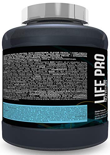 Life Pro Isolate Zero 2Kg | Suplemento Deportivo de Aislado de Proteína de Suero 87%, Mejora Rendimiento Físico y Recuperación, Sabor Cheesecake