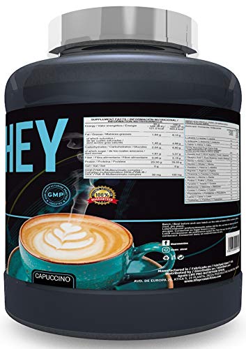 Life Pro Whey 2Kg | Suplemento Deportivo, 78% Proteína de Concentrado de Suero, Protege Tejidos, Anticatabolismo, Crecimiento Muscular y Facilita Períodos de Recuperación, Sabor Capuchino