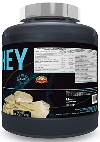 Life Pro Whey 2Kg | Suplemento Deportivo, 78% Proteína de Concentrado de Suero, Protege Tejidos, Anticatabolismo, Crecimiento Muscular y Facilita Períodos de Recuperación, Sabor Chocolate Blanco