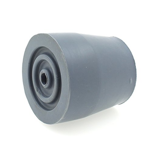 Lifeswonderful - 27mm Virolas Conteras De Goma Para Andadores Plegables Drive Medical y Otros - Gris