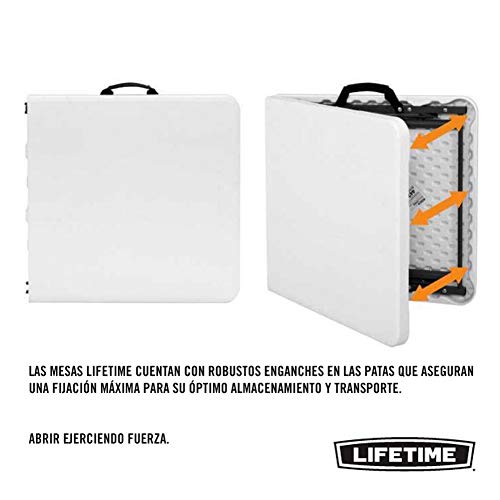 LIFETIME 4428 - Mesa plegable multiusos ultrarresistente, UV100, 122x61x56 - 91,5 cm LIFETIME 4428 - Mesa plegable multiusos ultrarresistente, UV100, 122x61x56 - 91,5 cm