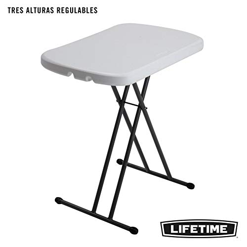 LIFETIME 80251 - Mesa plegable multiusos ultrarresistente 66x46x61/66/71 cm UV100 LIFETIME 80251 - Mesa plegable multiusos ultrarresistente 66x46x61/66/71 cm UV100