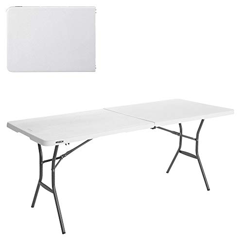 LIFETIME 80471 - Mesa plegable multiusos resistente 184 x 76 x 73,5 cm UV100 LIFETIME 80471 - Mesa plegable multiusos resistente 184 x 76 x 73,5 cm UV100