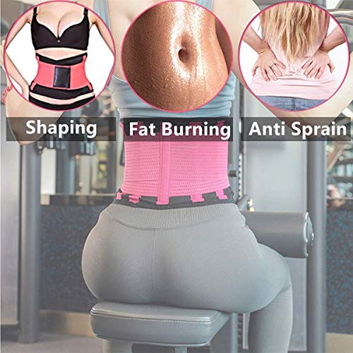 LiGG LiGG Faja Reductora Adelgazante de Neopreno Faja Abdomen Adelgazar Respirable Faja Adelgazante Quema Grasa Faja Lumbar Abdominal para Sudar y Adelgazar Mujer y Hombre,Amarillo,S