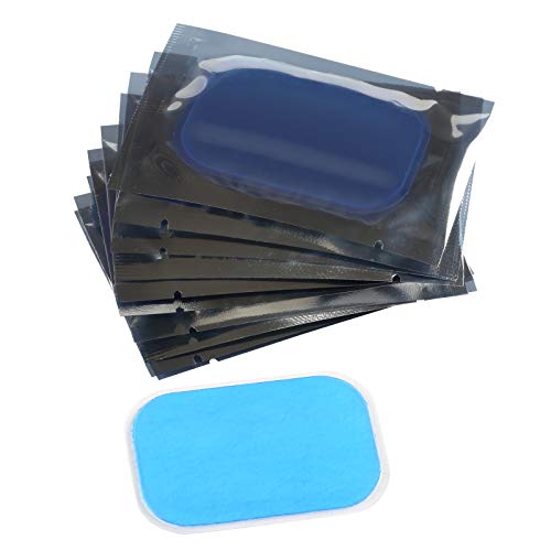 LIHAO 20 Almohadillas de Gel Electroestimulador EMS Gel Hojas de Repuesto Gel Abdominal Muscular (4X6CM) LIHAO 20 Almohadillas de Gel Electroestimulador EMS Gel Hojas de Repuesto Gel Abdominal Muscular (4X6CM)