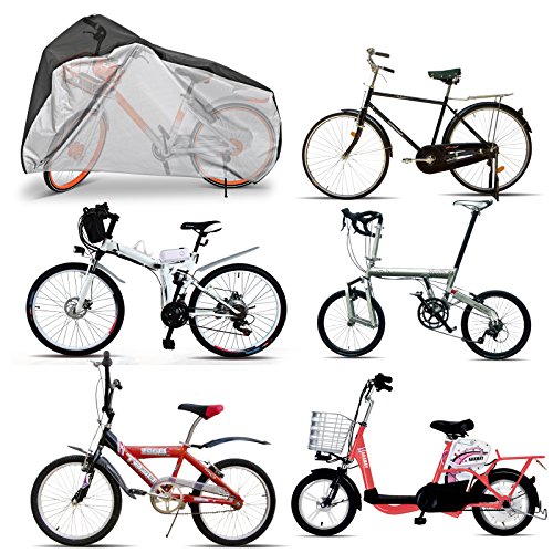 LIHAO Funda Bicicleta 190T Cubierta Impermeable de Bicicleta Funda Protectora Bici LIHAO Funda Bicicleta 190T Cubierta Impermeable de Bicicleta Funda Protectora Bici