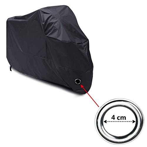 LIHAO Funda Moto 190T Cubierta Impermeable de Motocicleta LIHAO Funda Moto 190T Cubierta Impermeable de Motocicleta