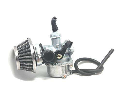 LiMePng PZ19 19mm Hand Hand Choke Carburetor Carb El Filtro de la Toma de la Toma de Aire Filtro de Combustible 50cc 70cc 90cc 110cc 125cc para Quad ATV Taotao Sunl Newoke LiMePng