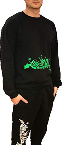 Linea Recta - Sudadera sin Capucha Alien Verde Negra 2019 (7/8)