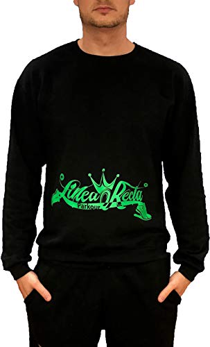 Linea Recta - Sudadera sin Capucha Alien Verde Negra 2019 (7/8)