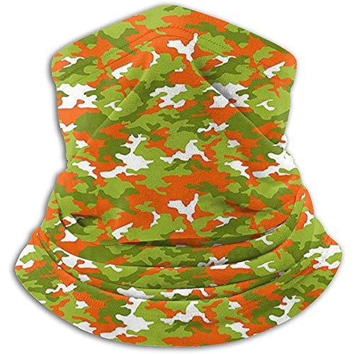 Linger In Camuflaje Patrón Cuello Calentador Cuello Polaina Pañuelo Deportivo Bandana