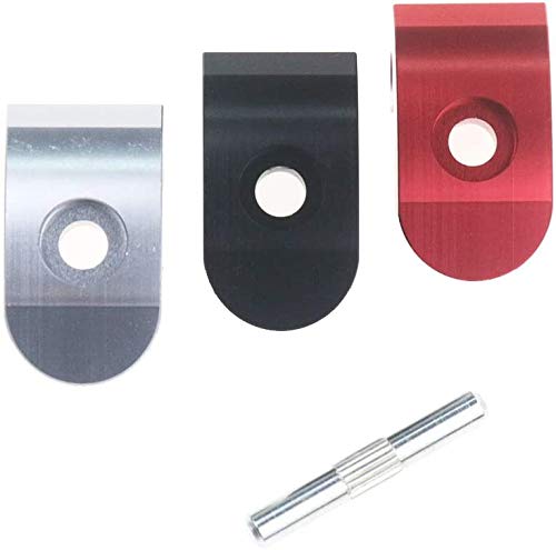 Linghuang Bisagra articulada hebilla plegable para Xiaomi M365/Pro Scooter Lock L, Negro Linghuang Bisagra articulada hebilla plegable para Xiaomi M365/Pro Scooter Lock L, Negro