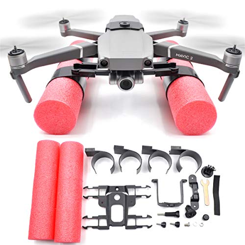 Linghuang Kit de Tren de Aterrizaje de Agua, Amortiguador Flotante del Kit del Tren de Aterrizaje para dji Mavic 2 Pro / Mavic 2 Zoom Accessories